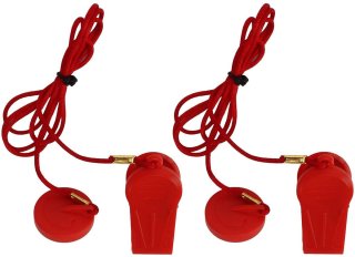 Magnetische sleutel loopband rood 2 stuks