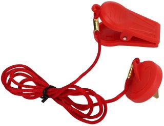 Magnetische sleutel loopband rood 2 stuks
