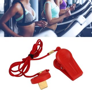 Magnetische sleutel loopband rood 2 stuks