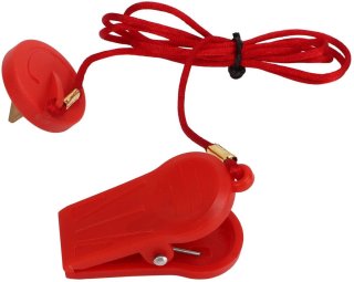 Magnetische sleutel loopband rood 2 stuks