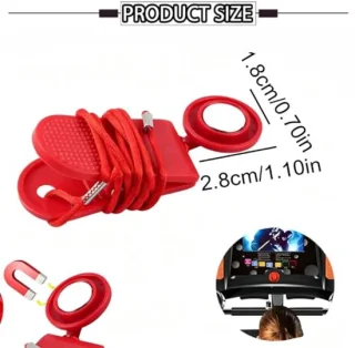 Magnetische veiligheidssleutel voor loopband