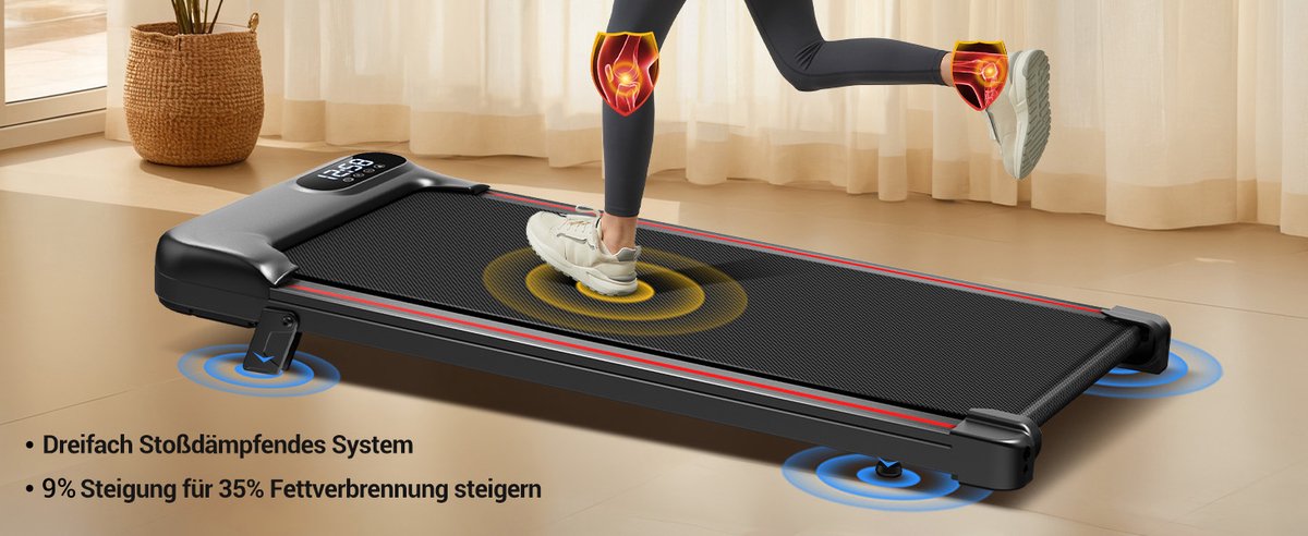 Wat vinden we goed aan de Max Loopbandbureau Loopmat 1-8 KM/H 2,5PK Motor
