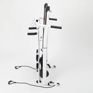 Mechanische loopband inklapbaar, zwart