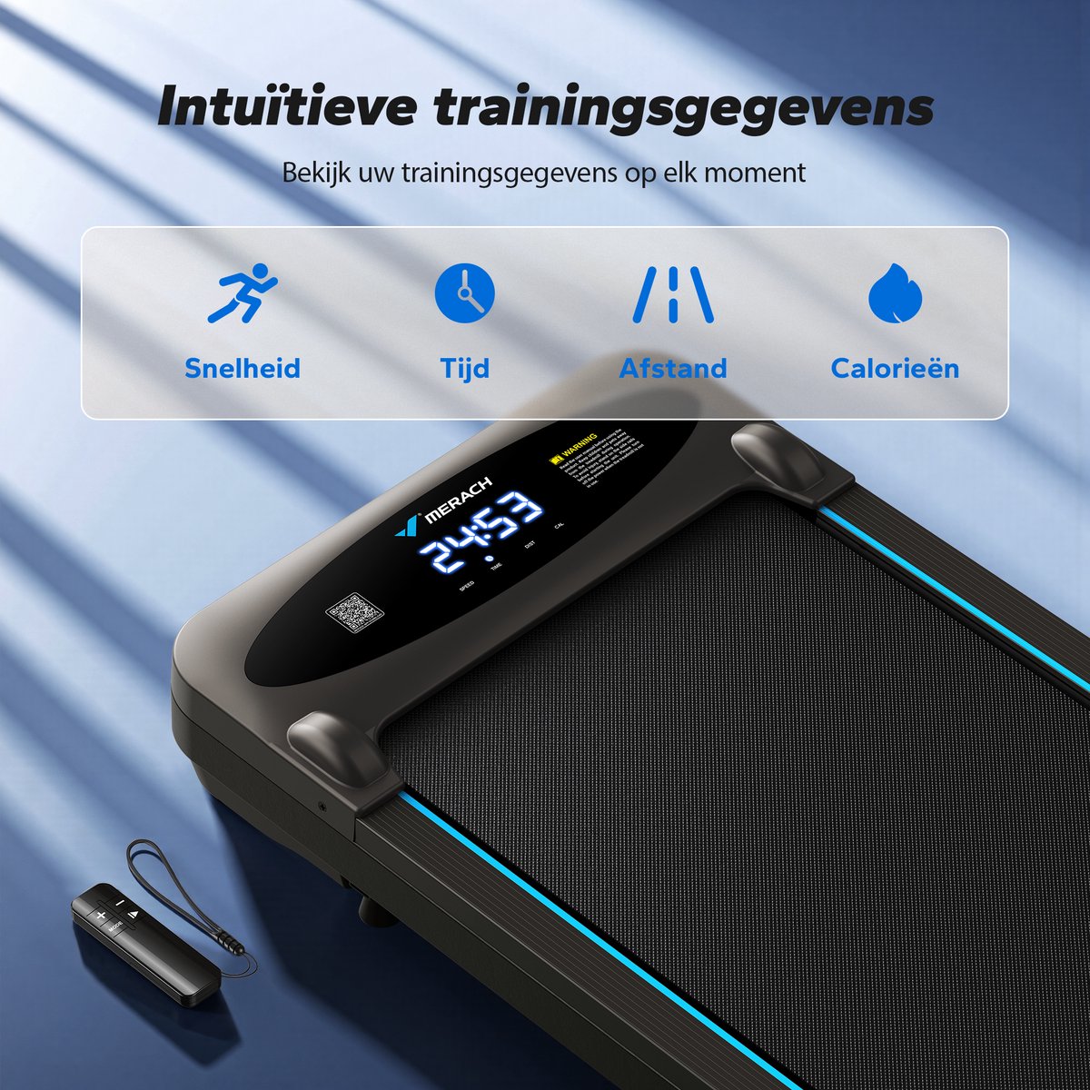 Wat vinden we goed aan de MERACH Loopband 3-in-1 2.75HP LCD