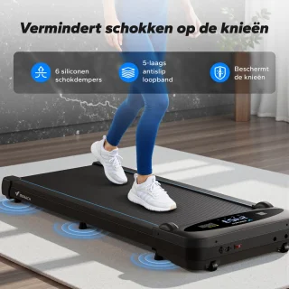 MERACH Loopband 3-in-1 2.75HP LCD