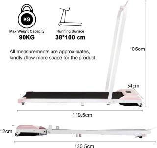 Merax 2-in-1 Opvouwbare Loopband
