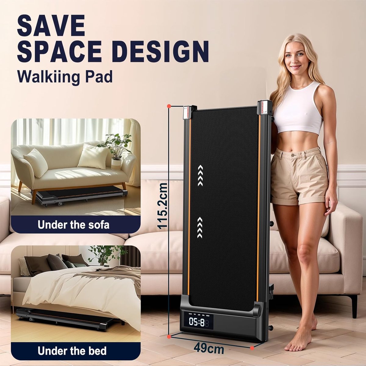 Wat vinden we goed aan de MKSS® Walking Pad Loopband Elektrisch