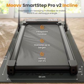 Wat vinden we goed aan de Moovv SmartStep Pro v2 Loopband