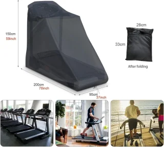 Mrs. Jones Loopbandhoes voor inklapbare loopband 200 x 95 x 150 cm