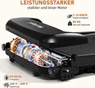 NETTLIFE Inklapbare loopband — compacte kracht voor thuistraining