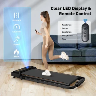 Novendo Goods 2-in-1 Elektrische Loopband