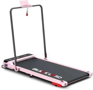 Ondersteuning loopband voor thuis, stil en draagbaar, 120x53 cm, roze