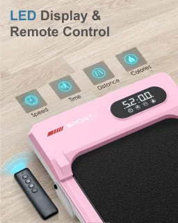 Opvouwbare 4-in-1 Loopband 2,5 PK Roze