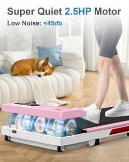 Opvouwbare 4-in-1 Loopband 2,5 PK Roze