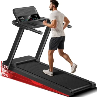 Opvouwbare elektrische loopband 2,5 pk (1800 W) - 12 km/u