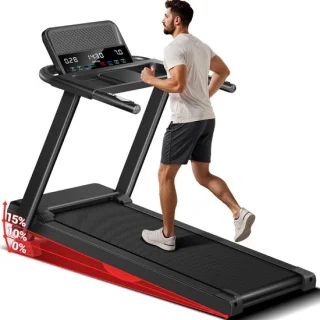 Opvouwbare elektrische loopband 2,5 pk (1800 W) - 12 km/u