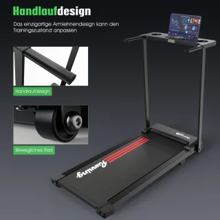 Opvouwbare elektrische loopband