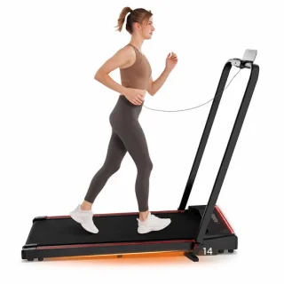 Opvouwbare loopband 1400w compact met 3 hellingsniveaus