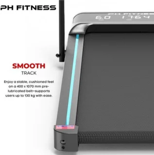 Opvouwbare loopband met stille motor voor thuisfitness