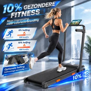 Opvouwbare walking pad voor thuis en homeoffice