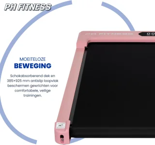 PH Fitness CR-B1S Loopband Roze