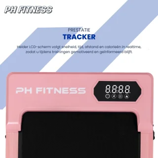 PH Fitness CR-B1S Loopband Roze