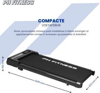 PH Fitness CR-B3 Loopband - Zwart