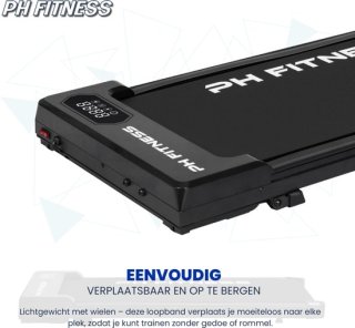 PH Fitness CR-B3 Loopband — Compact, Stil en Praktisch voor Wandelen en Light Jogging