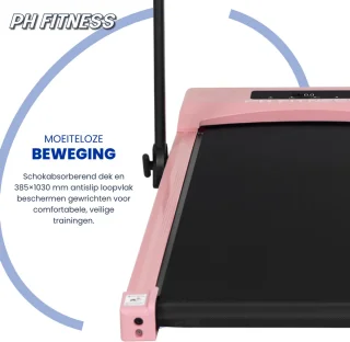 PH Fitness Jogger Pro Loopband CR-A1F-3 Roze