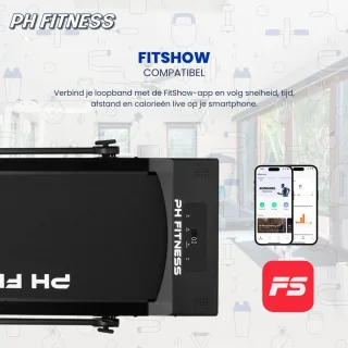 PH Fitness Loopband A1F Zwart