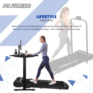 PH Fitness Loopband A1F Zwart