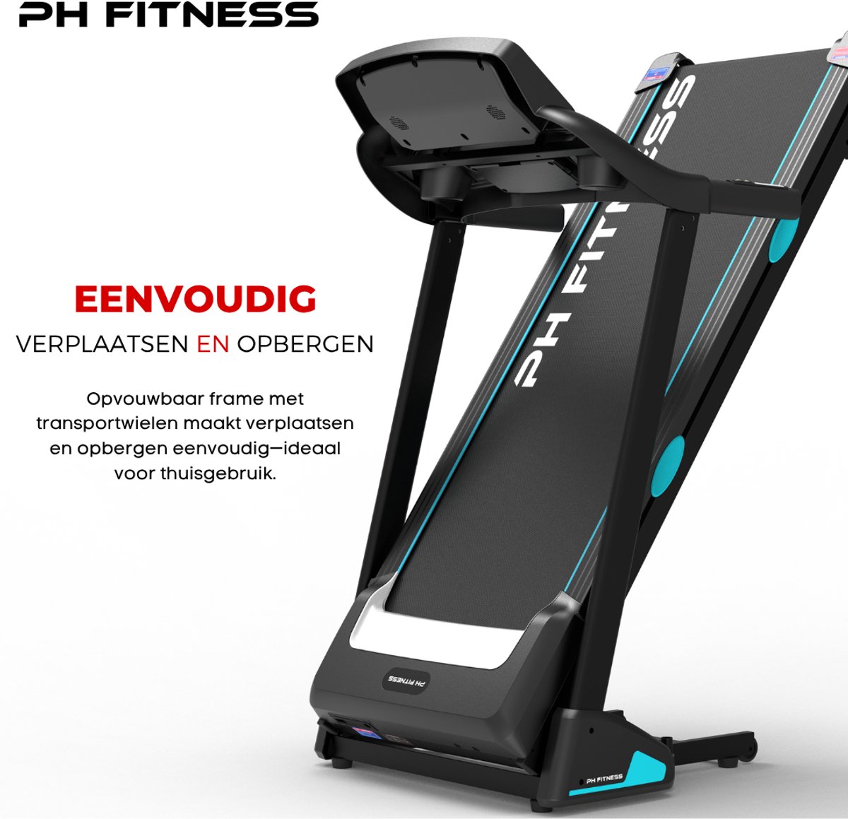 Wat vinden we goed aan de PH Fitness Loopband PRO-190 Elektrisch Hardloopband
