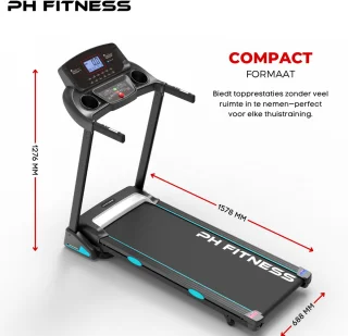PH Fitness Loopband PRO-190 Elektrisch Hardloopband