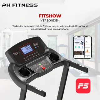 PH Fitness Loopband PRO-190 Elektrisch Hardloopband