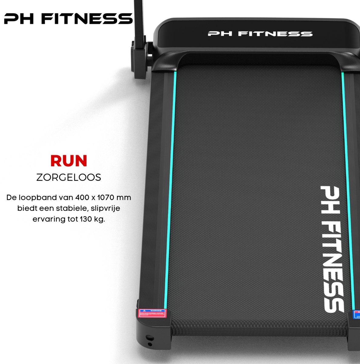 Wat vinden we goed aan de PH Fitness TH-900 Loopband Opvouwbaar 1.5PK 12 km/u