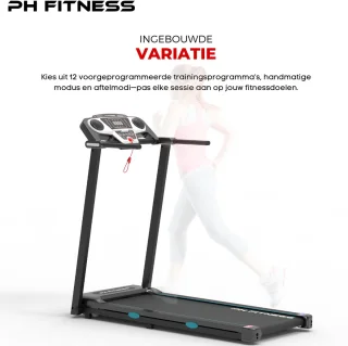 PH Fitness TR-800 Loopband Opvouwbaar