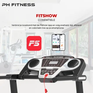 PH Fitness TR-800 Loopband Opvouwbaar