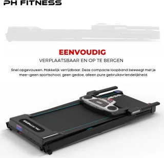PH Fitness TR-800 Loopband Opvouwbaar
