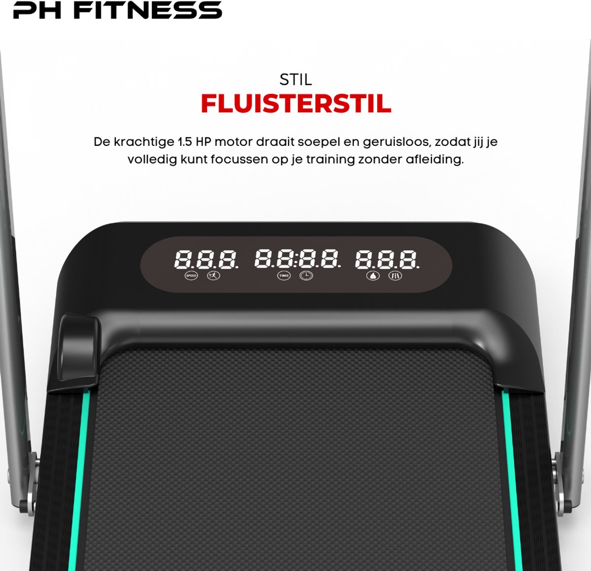 Wat vinden we goed aan de PH Fitness WP-400 Loopband Opvouwbaar