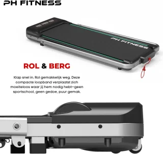 PH Fitness WP-400 Loopband Opvouwbaar
