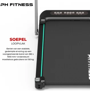 PH Fitness WP-400 Loopband Opvouwbaar