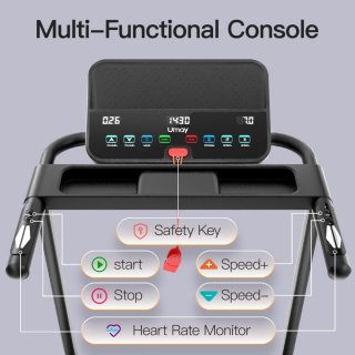 De ROBORE P16 Opvouwbare loopband in één oogopslag
