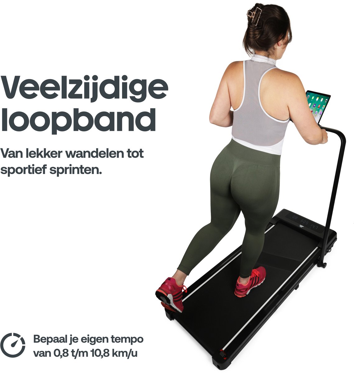 Wat vinden we goed aan de Rockerz Loopband Loopband Inklapbaar Zwart