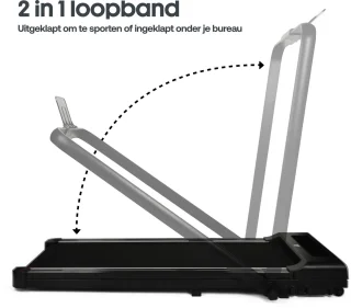 Rockerz Loopband Loopband Inklapbaar Zwart