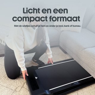 Rockerz Loopband Loopband Inklapbaar Zwart