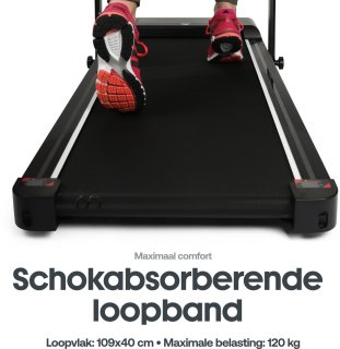 Rockerz Loopband Loopband Inklapbaar Zwart