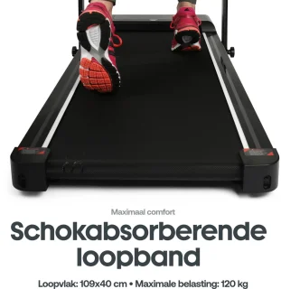 Rockerz Loopband Loopband Inklapbaar Zwart