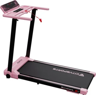 Rustive Loopband Elektrisch Inklapbaar Roze
