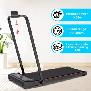 Serolux Loopband Inklapbaar Hometrainer Zwart