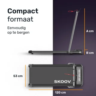 Skoov Inklapbare Loopband 1-12 km/u